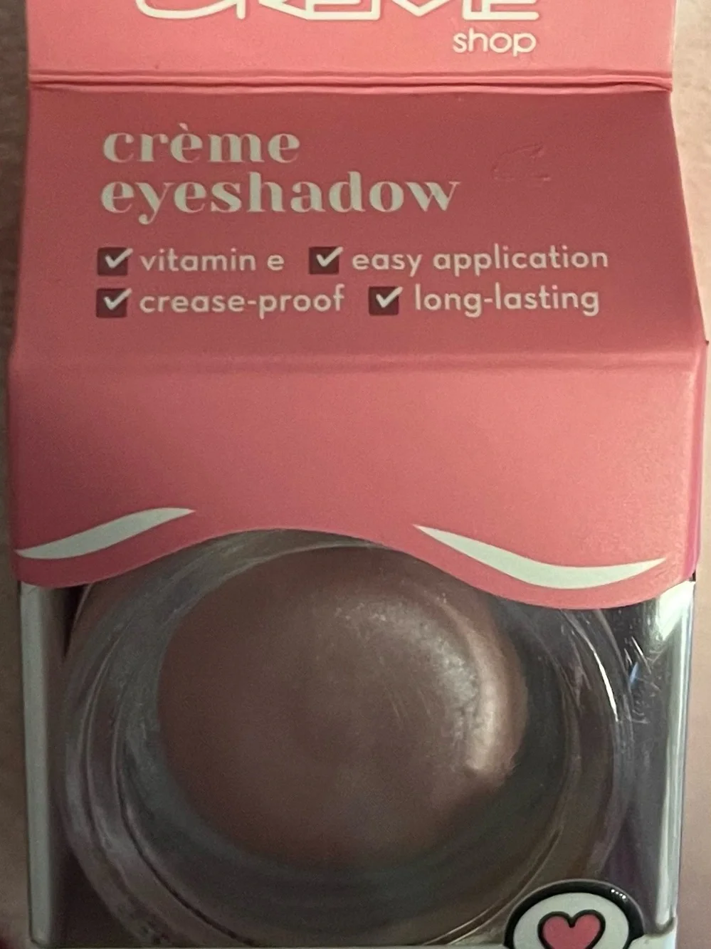 Creme Shop Fruit Tart Crème Eyeshadow - Pink